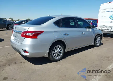 2018 Nissan Sentra Sv z USA, uszkodzony, nr VIN 3N1AB7AP1JL627820